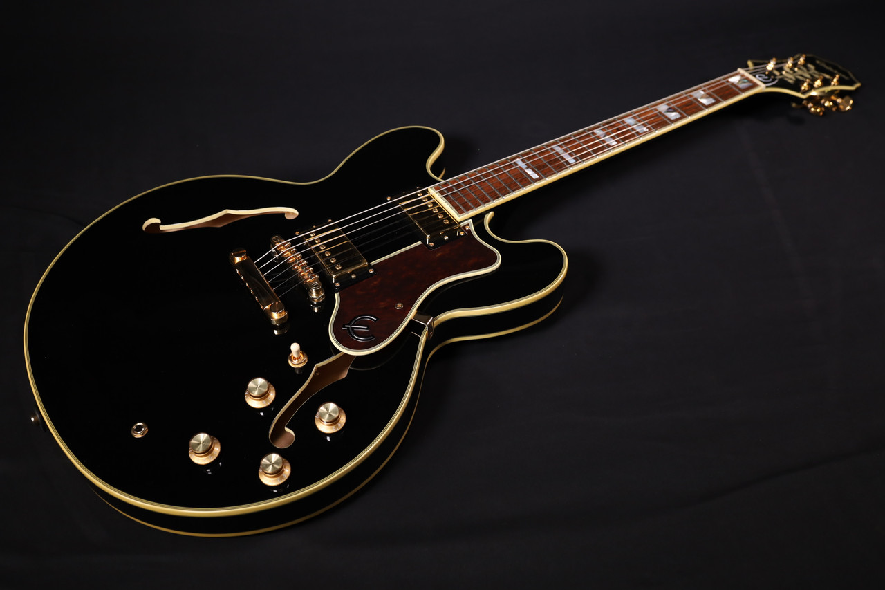 Epiphone Sheraton II Pro Semi-Hollowbody Electric Guitar Ebony