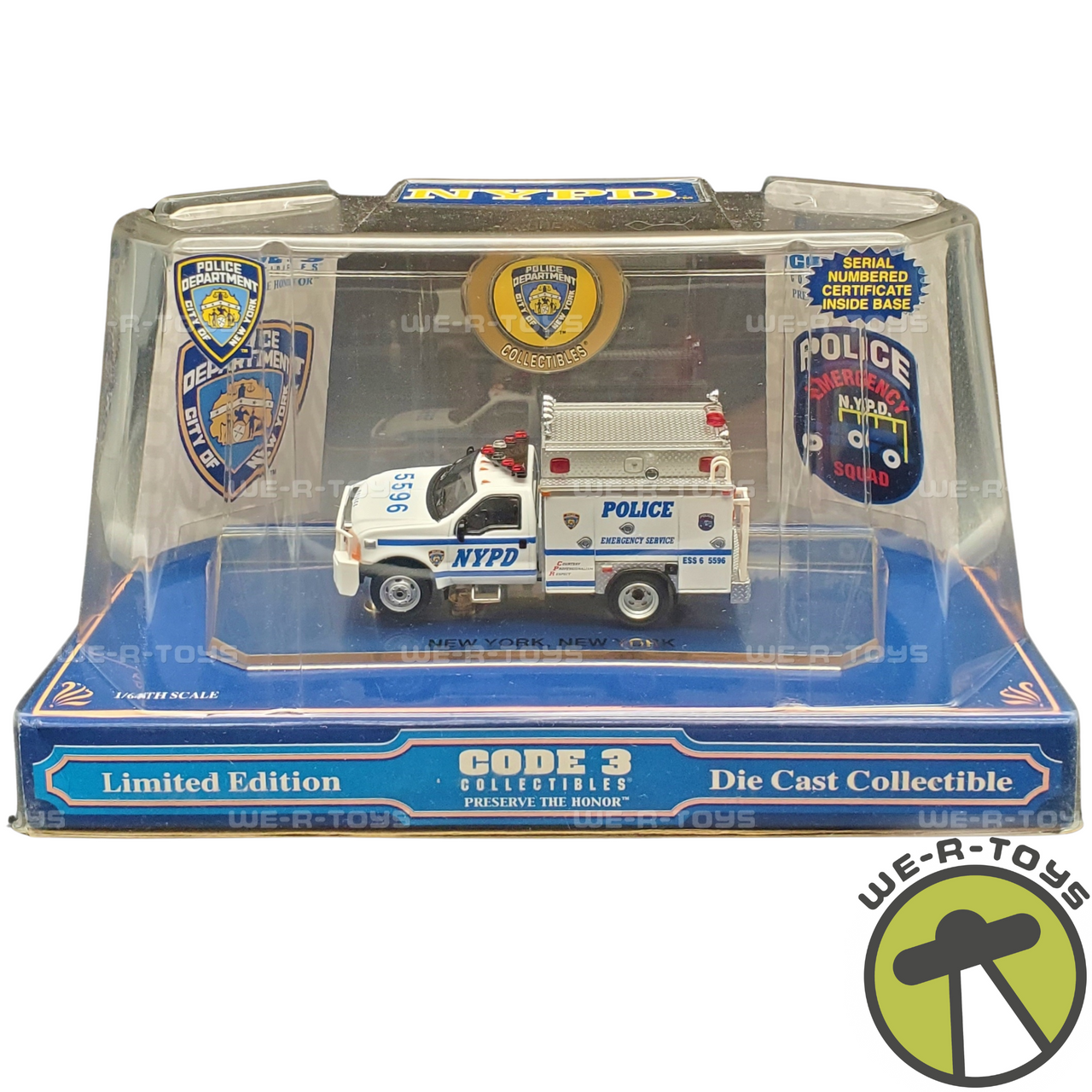 最後！NYPD POLICE EMERGENCY SERVICE UNIT パッチセット1点物 在庫限り