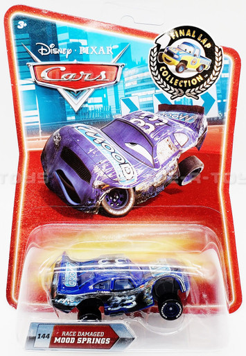 Disney Pixar Cars Final Lap Collection Race Damaged Mood Springs
