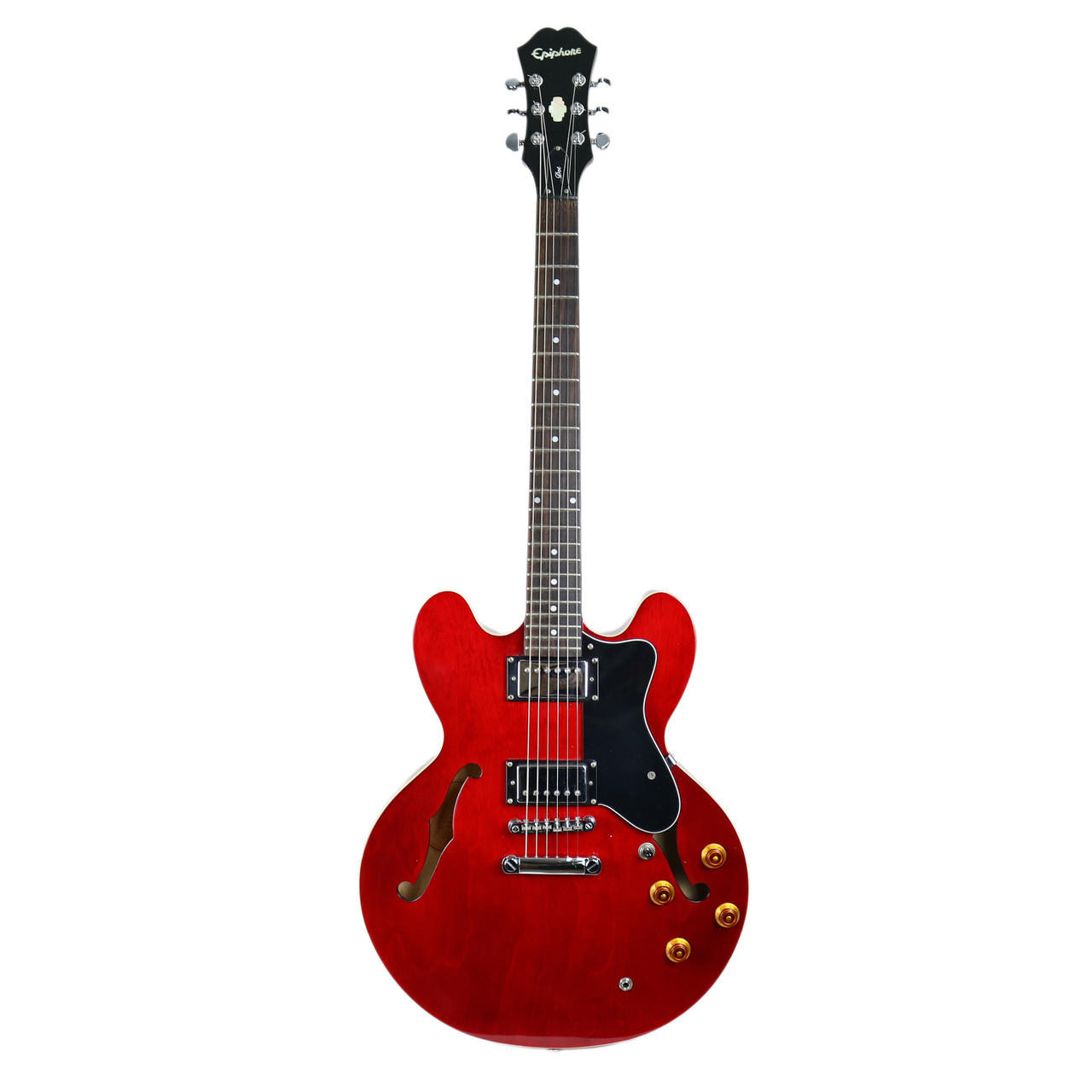 2008 Epiphone Dot Semi-Hollow Body Electric Guitar Dark Cherry