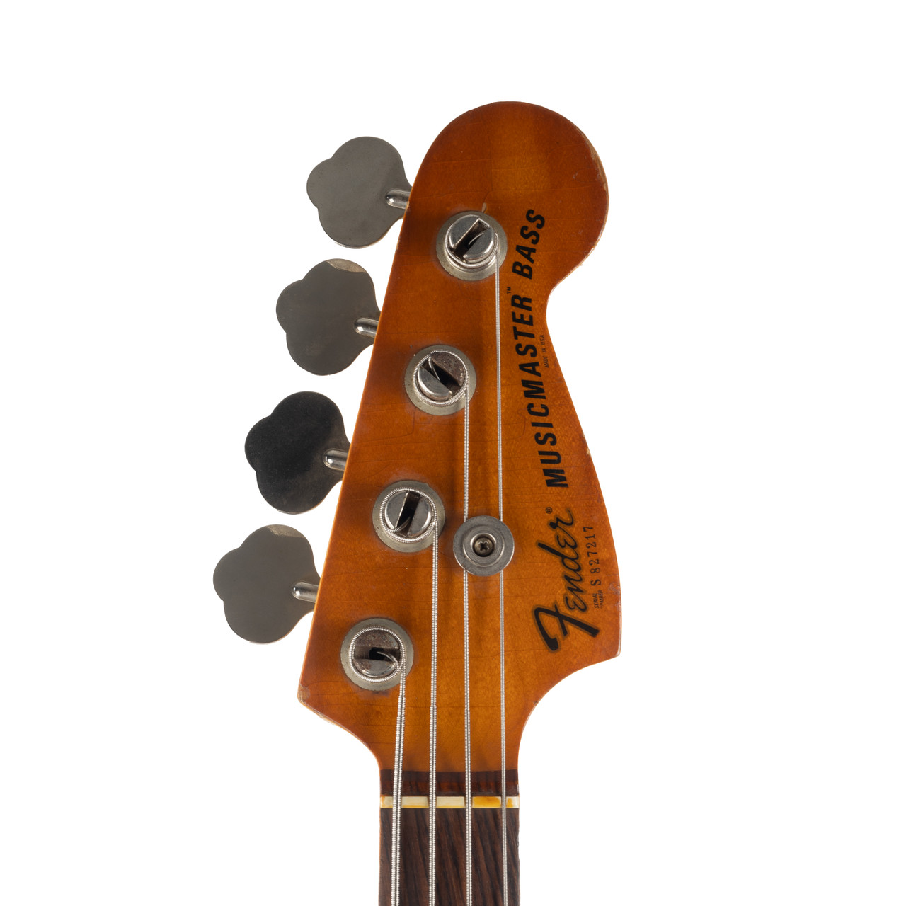 Vintage Fender Musicmaster Bass Black 1979 | Cream City Music