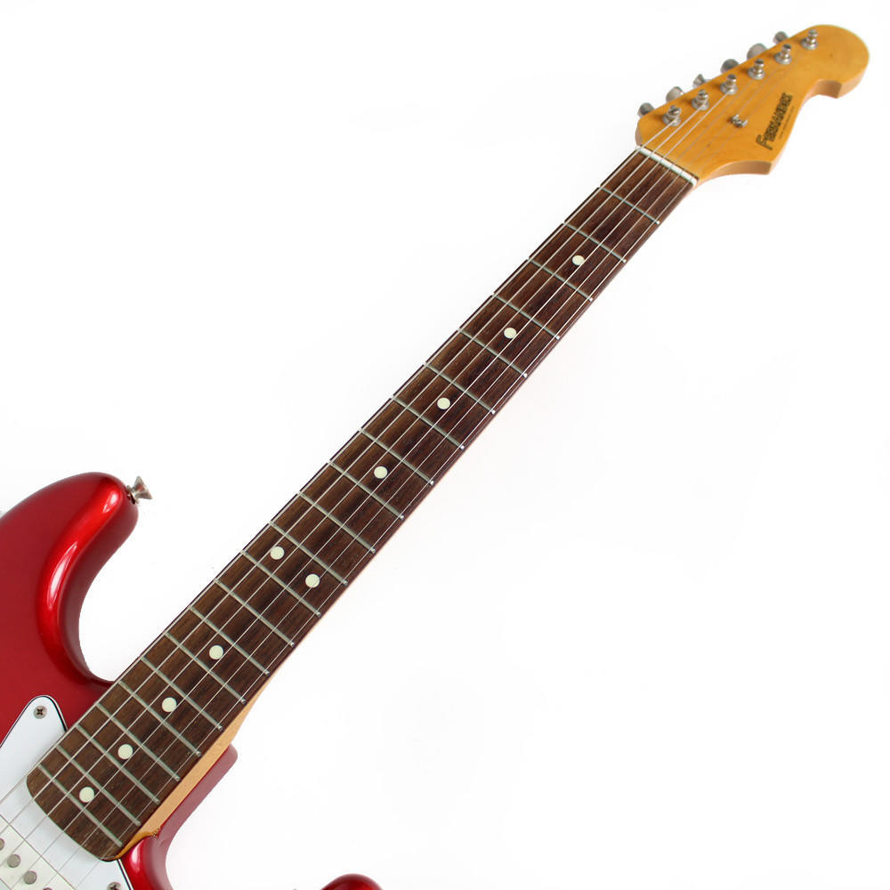Used Fernandes Strat Copy Solid Body Electric Guitar in Red