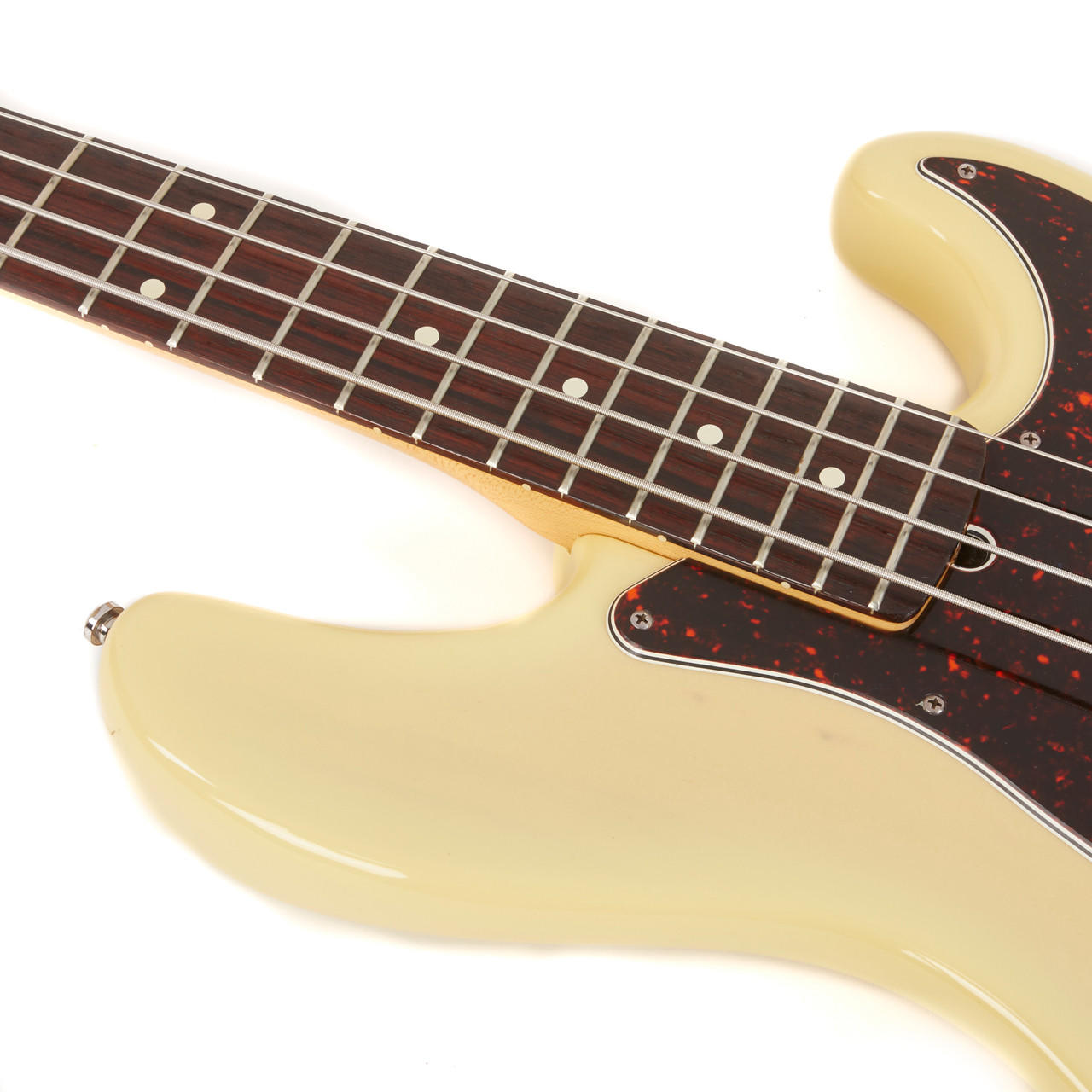 Used Fender American Deluxe Jazz Bass Blonde 1996 | Cream City Music