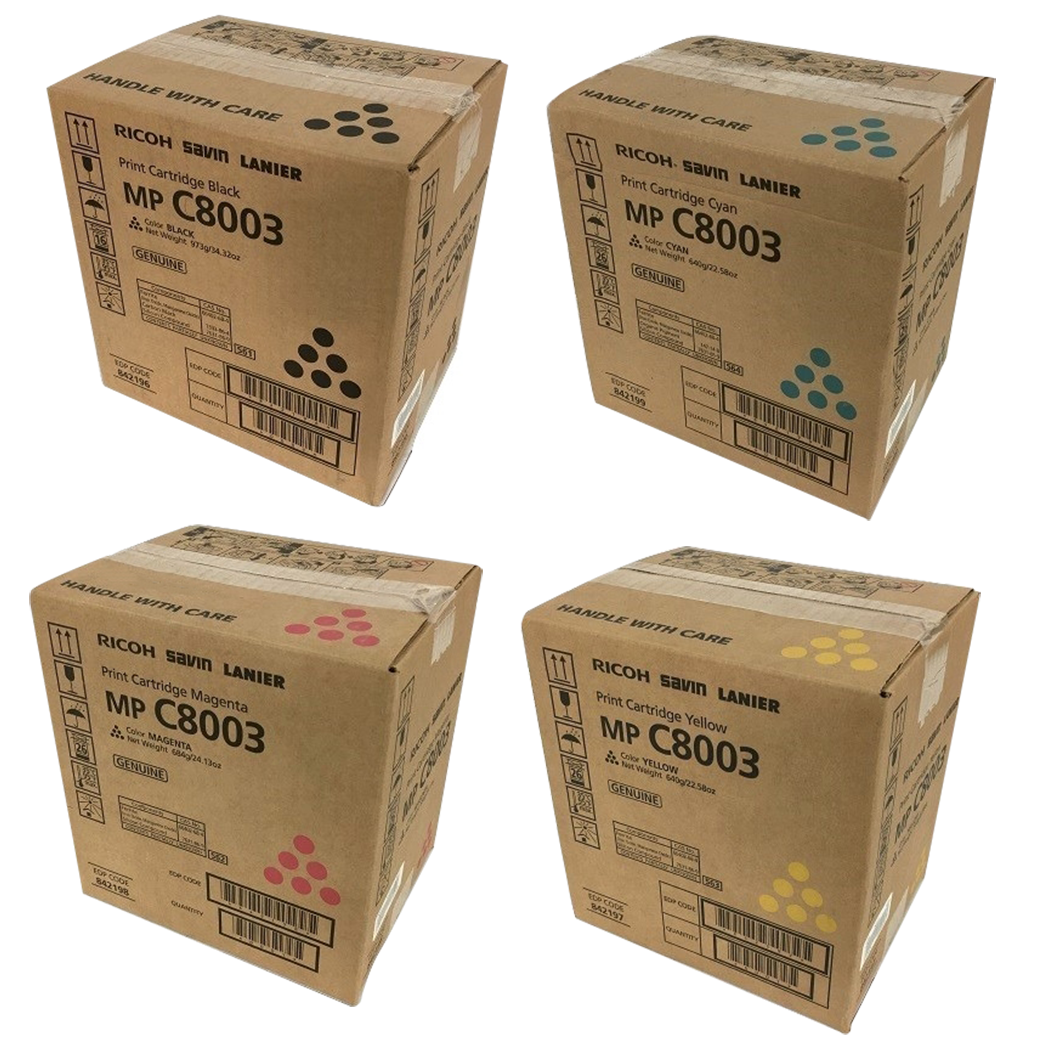 Ricoh MP-C8003 Set | 842196, 842197, 842198, 842199 | Original