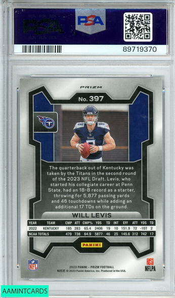 2023 PANINI PRIZM ANTHONY RICHARDSON #343 AUTOGRAPH ROOKIE RC