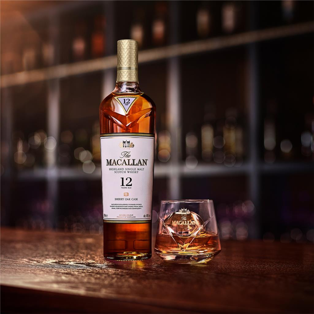 The Macallan 12 Year Old Sherry Oak 70cl Whisky | Master Of Malt