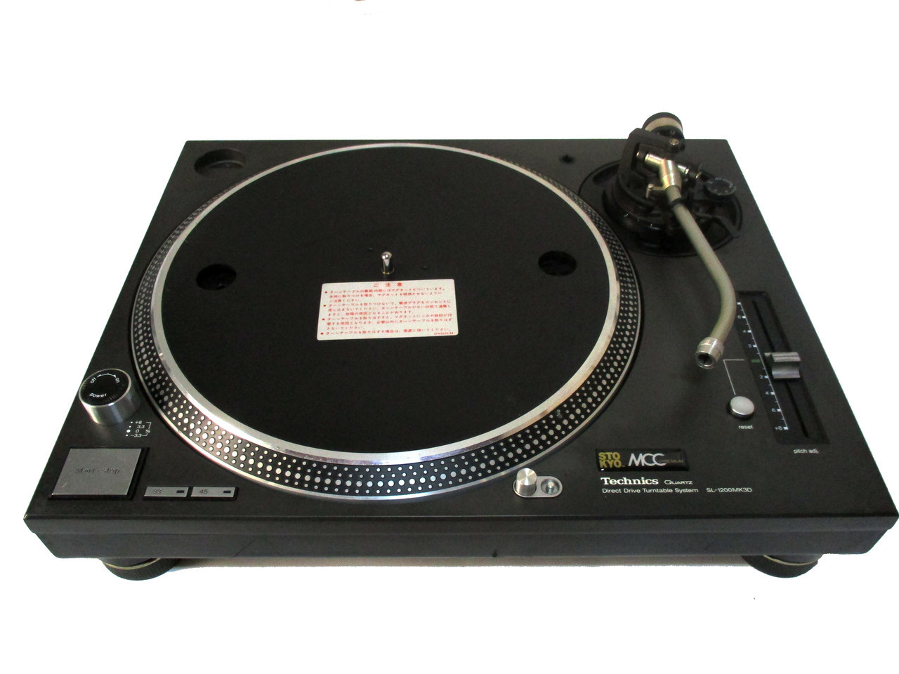 ジャンク品】technics SL1200 3Dターンテーブル ジャンク品】technics