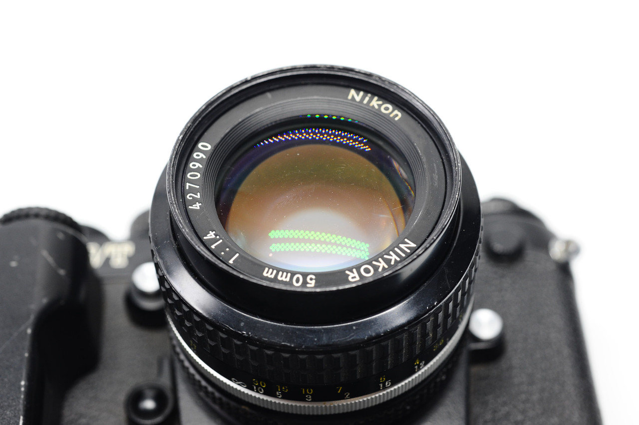 Pre-Owned - Nikon F3/T HP w/ 50mm F/1.4 AI Lens, MD-4 Motor