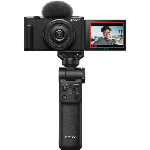 Sony Cyber-shot ZV-1F Digital Vlogging Camera - Black
