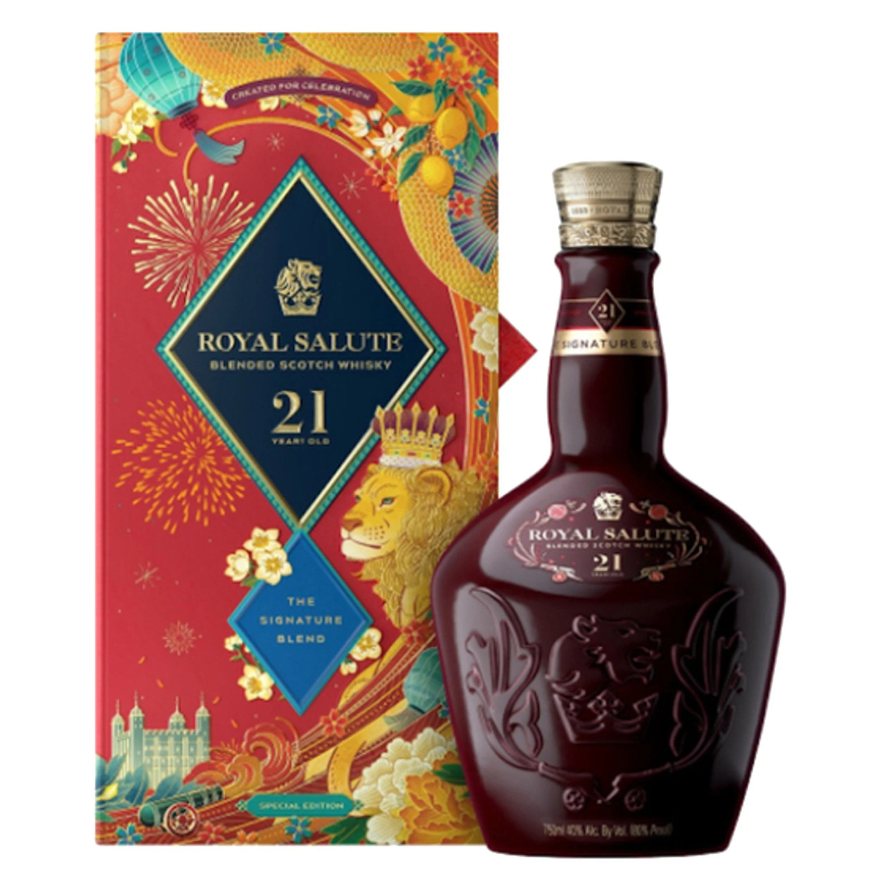 Chivas Royal Salute Scotch 21 Year 2022 Lunar New Year Special