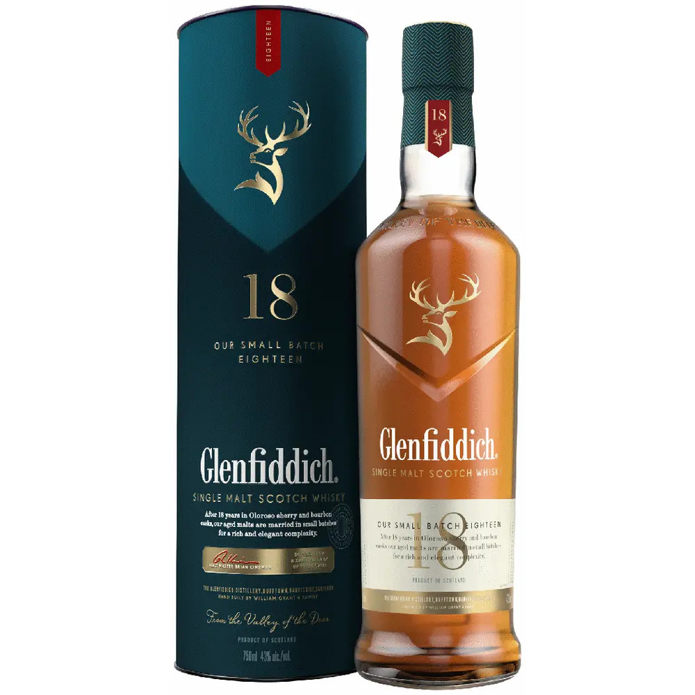Glenfiddich 18 Year Old 750 ML - Glendale Liquor Store