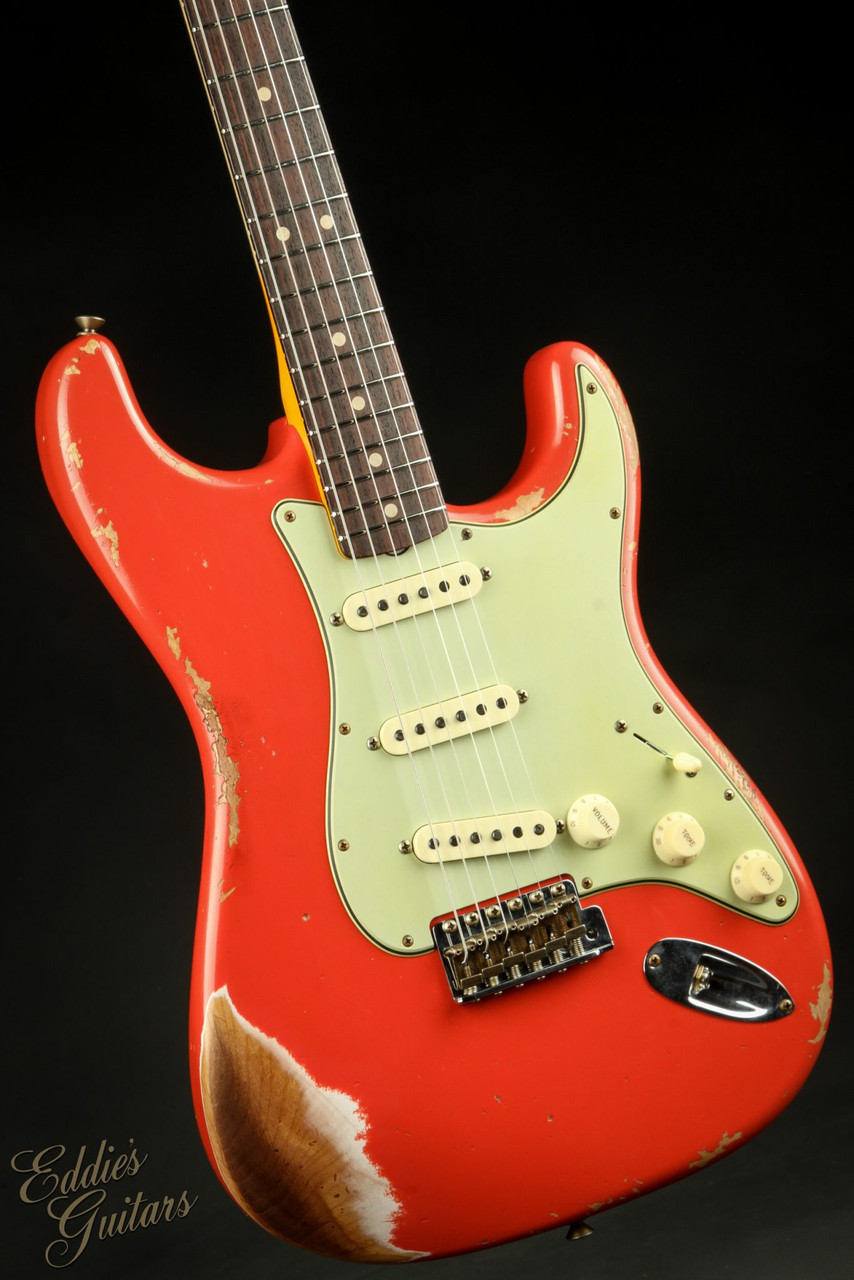 Fender Custom Shop Limited Edition 63 Strat Heavy Relic - Fiesta