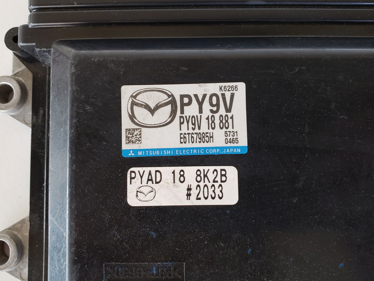 2016 Mazda 6 PY9V 18 881 Computer Brain Engine Control ECU ECM EBX