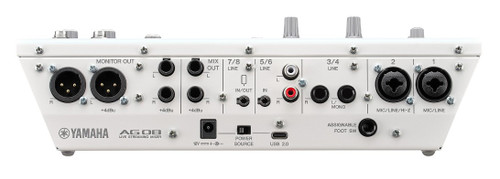 Yamaha AG08-W - USB Interfaces