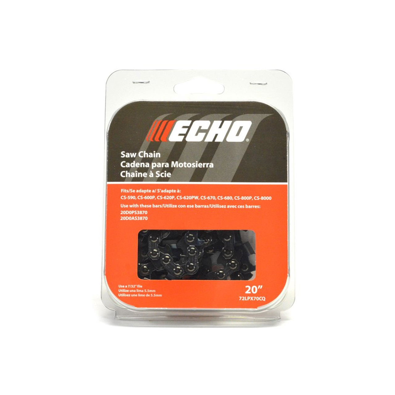 Echo CS 590 Chain 72LPX70CQ 20 in | Genuine Part