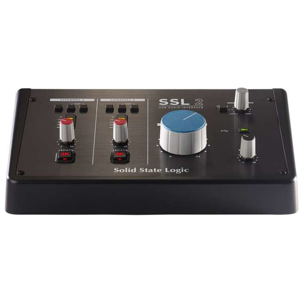SOLID STATE LOGIC SSL2 2x2 USB-C High Quality 24-bit / 192 kHz