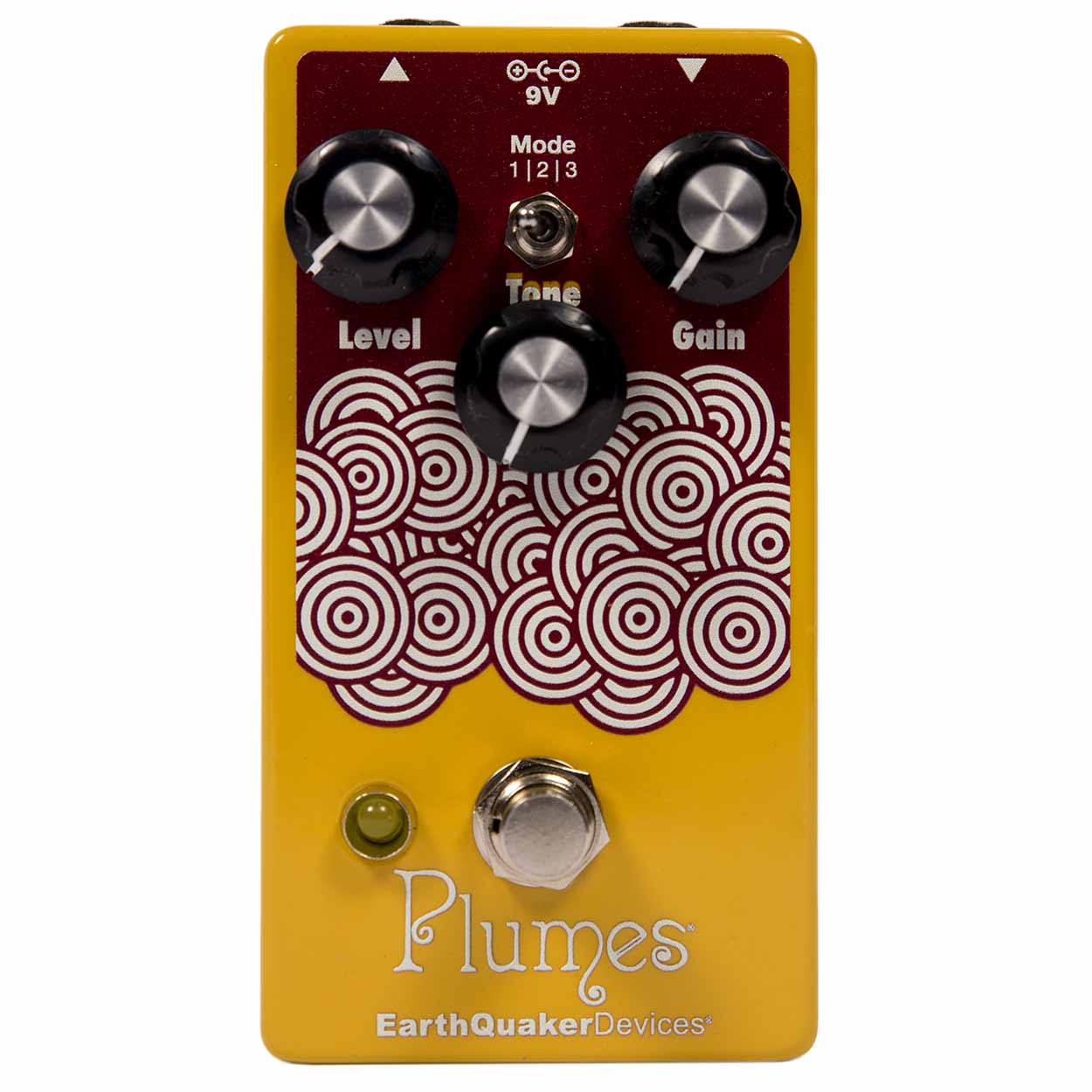 Earthquaker Plumes Small Signal Shredder - Custom Color Yellow