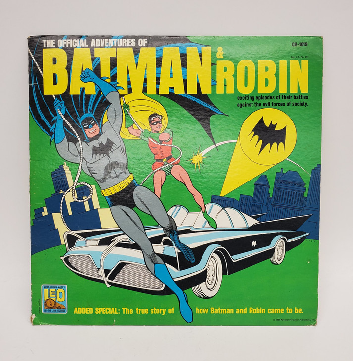 Leo the Lion Records (1966) The Official Adventures of Batman and