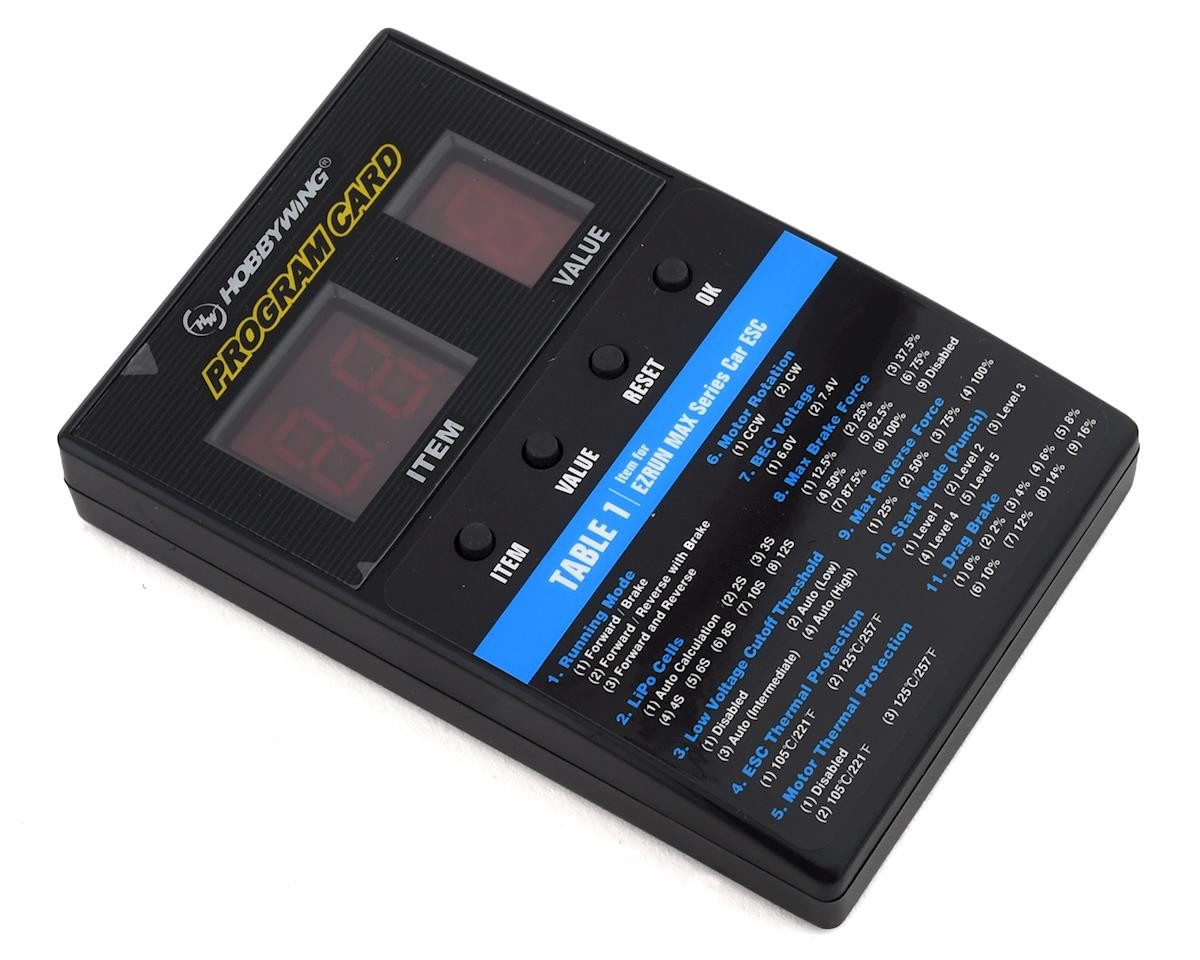 HOBBYWING EZRUN MAX8 3〜6セル プログラムボックス付き HOBBYWING