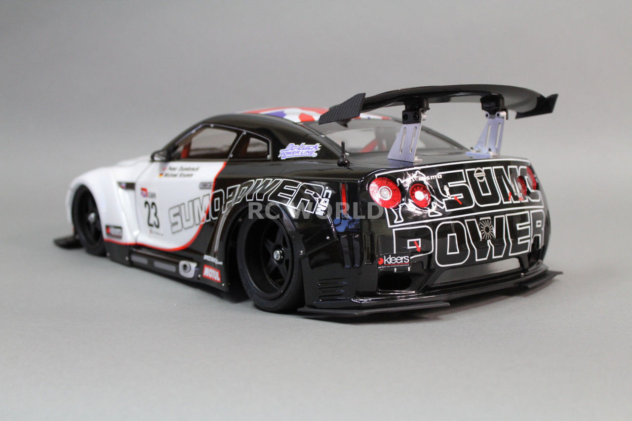 Rc 1/10 NISSAN GT-R Sumo Power Body Shell Rocket Bunny w/ Wide Kit