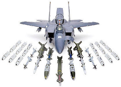 1/32 Tamiya F-15E Bunker Buster Plastic Model Kit - Squadron.com