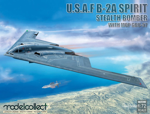 1/72 Model Collect B-2A Spirit Stealth Bomber with AGM-158 Missile