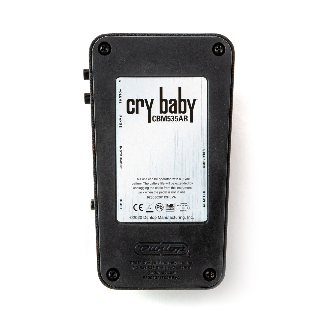 Jim Dunlop Cry Baby 535Q ギターエフェクター Amazon.com: JIM DUNLOP