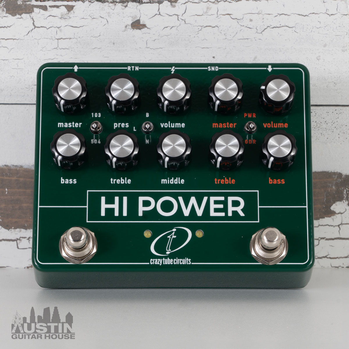 crazy tube circuits HI POWER ギターエフェクター AGH | Crazy Tube