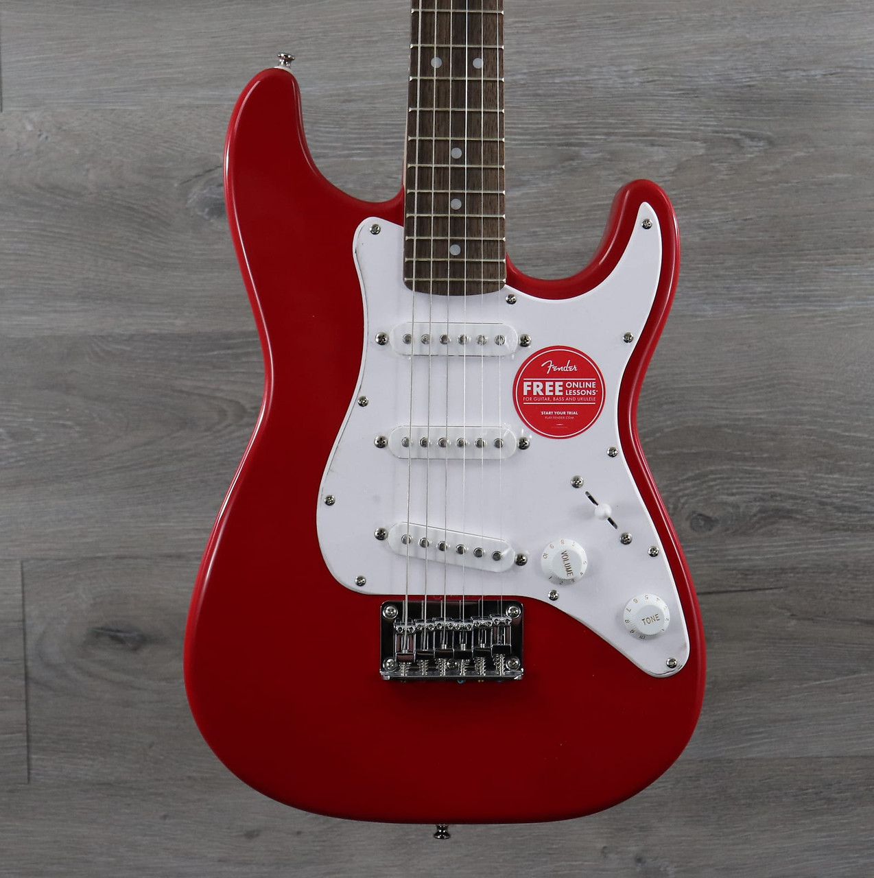 Squier Mini Stratocaster V2 with Laurel Fretboard Dakota Red - K&S