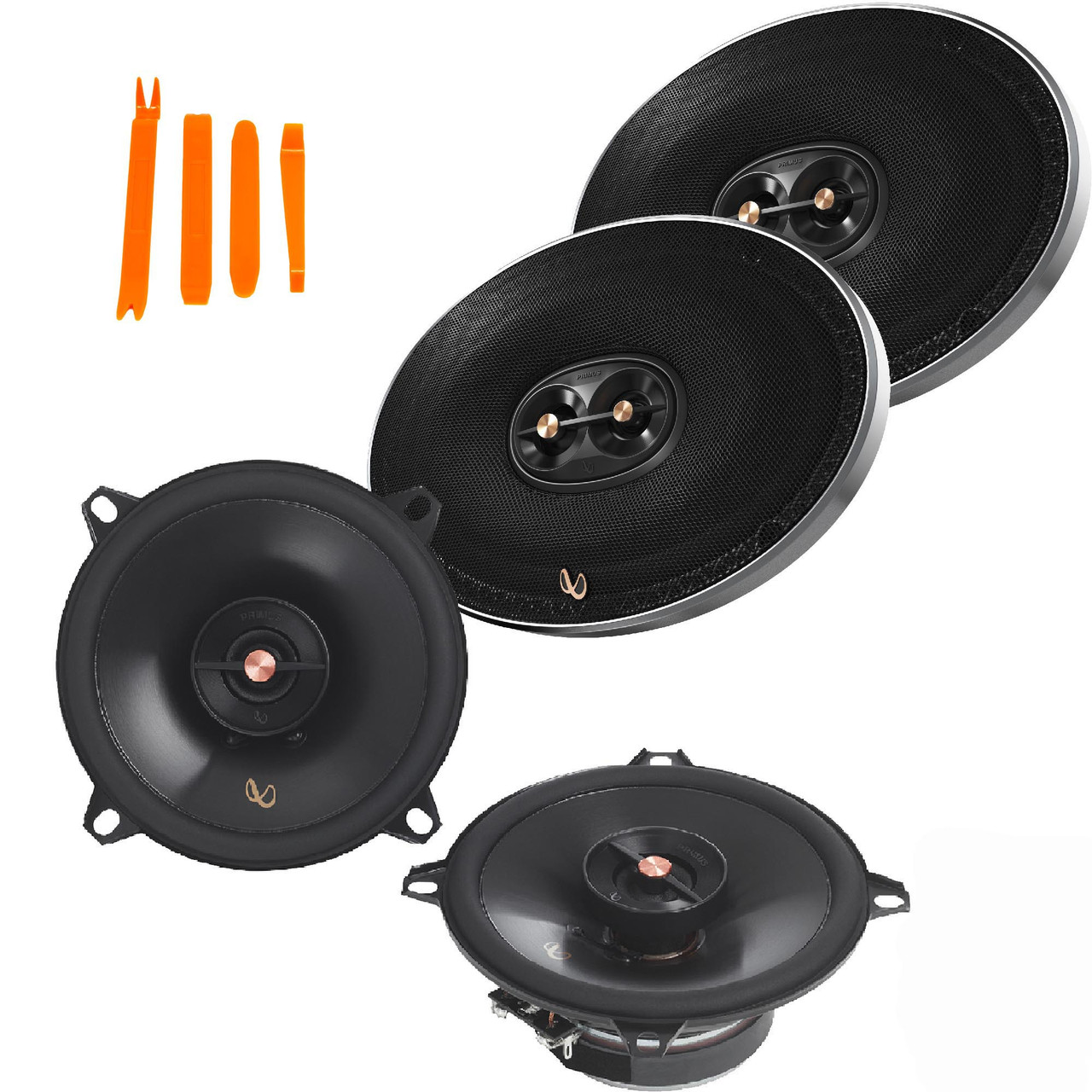 Infinity Primus for Dodge Ram PR9613IS 6x9” 3-way Speakers +