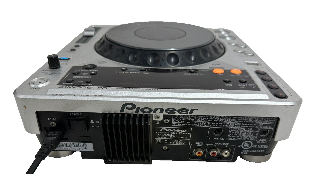 Pioneer パイオニアCDJ-800MK2 2台セット 専用ハードケース付き