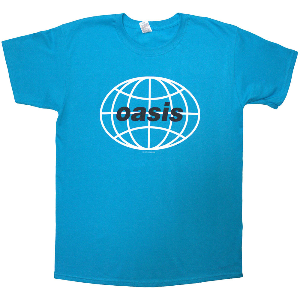 Oasis '1998 World Tour - South America' (Blue) T-Shirt | Eyesore Merch