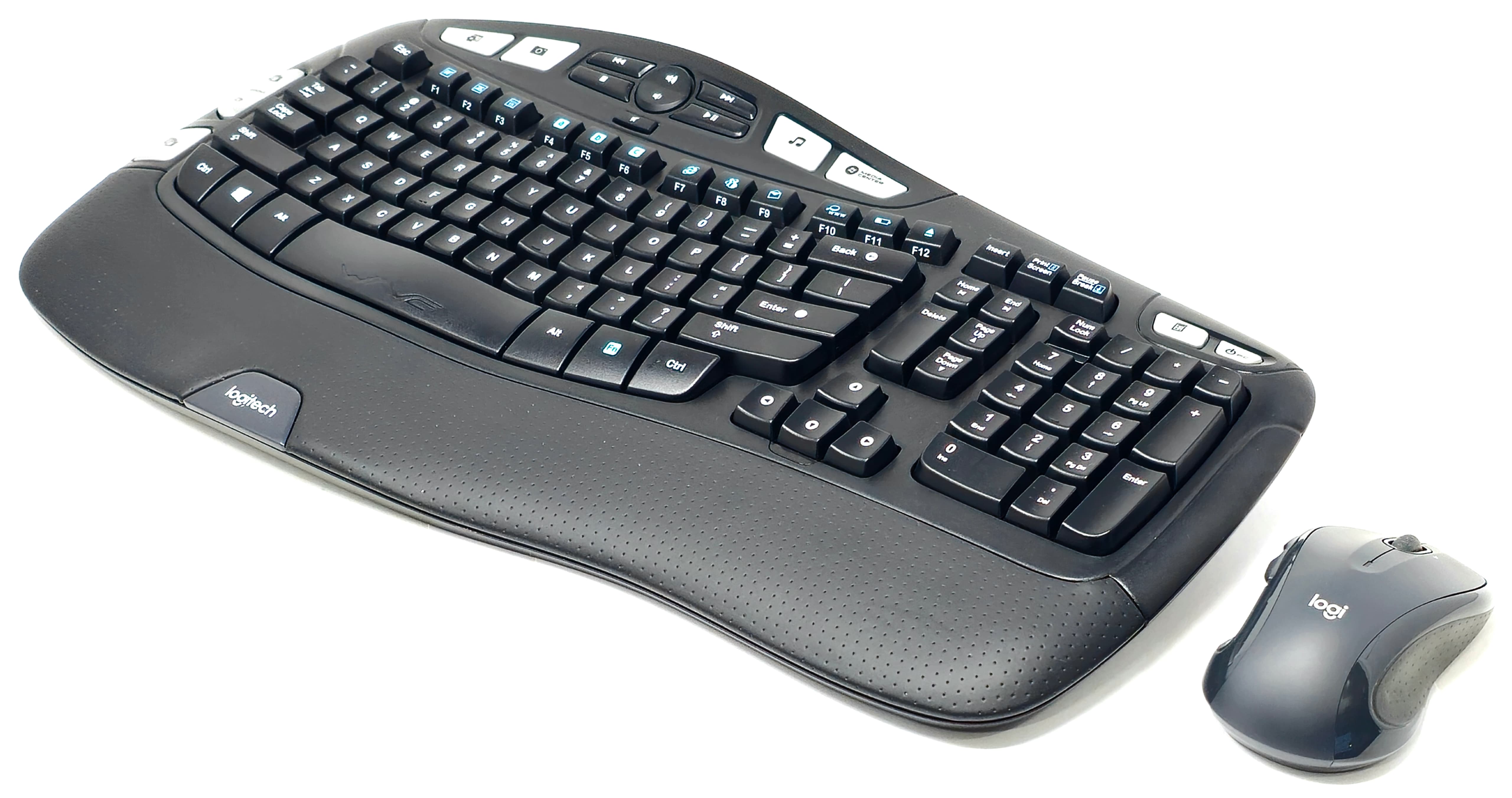 Logitech 920-002555 - MK550 Wireless Wave Ergonomic Keyboard