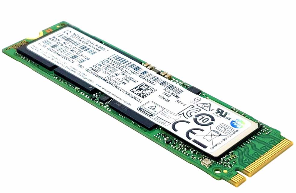 Samsung MZ-V8V1T0 - 1TB M.2 2280 NGFF PCIe NVMe Gen3x4 Solid State
