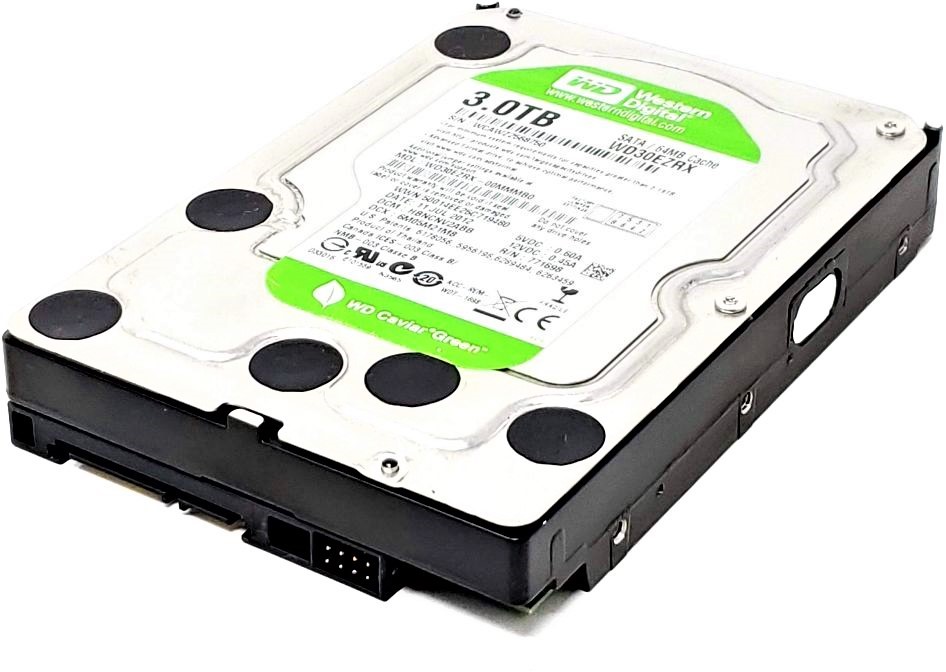 Western Digital WD30EZRX-22D8PB0 - 3TB 5.4K RPM 64MB Cache
