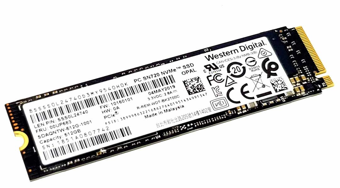 HP 932542-850 - 512GB M.2 PCIe NVMe 2280 MLC 3D-Nand SSD Solid State