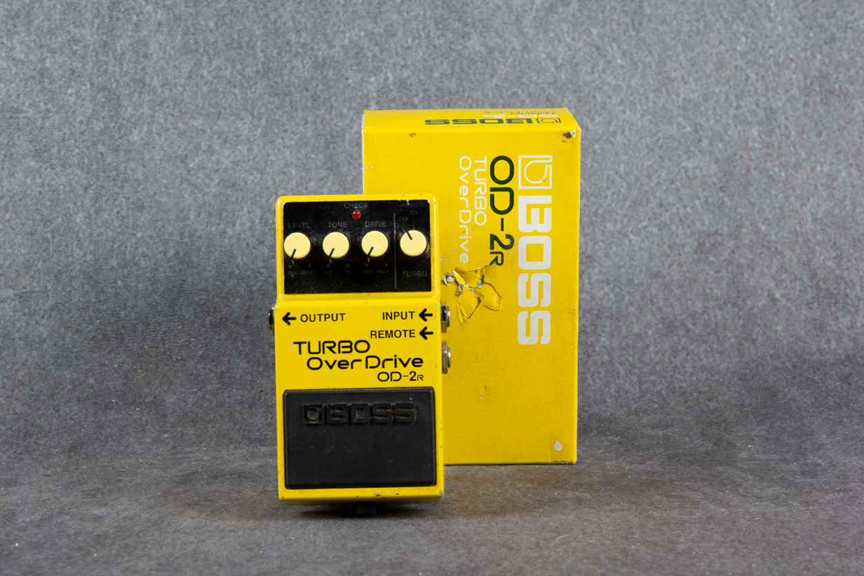 BOSS TURBO OverDrive OD-2rギターエフェクター BOSS OD-2R Turbo Over