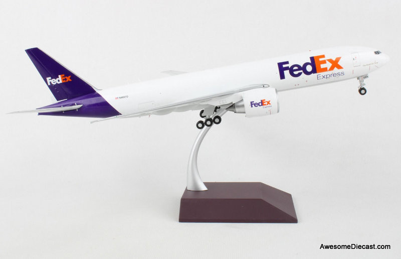飛行機模型 ディスプレイ FedEx 777-200f PACMIN 飛行機模型