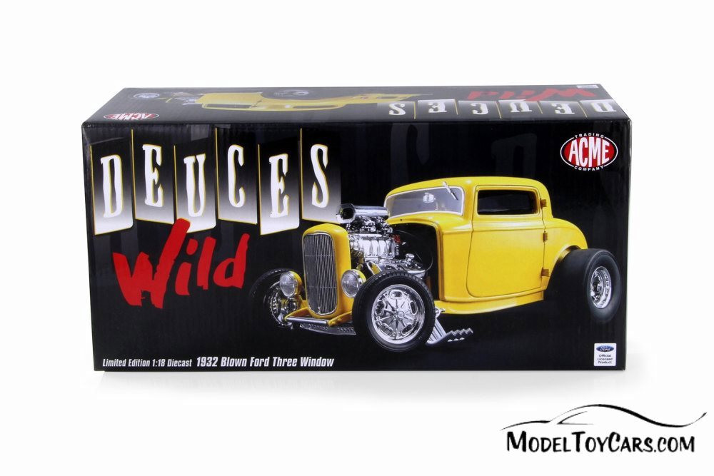 ☆ 32 FORD COUPE 3 WINDOW ☆ACME GMP☆ 1/18 ACME Diecast 1932 Ford