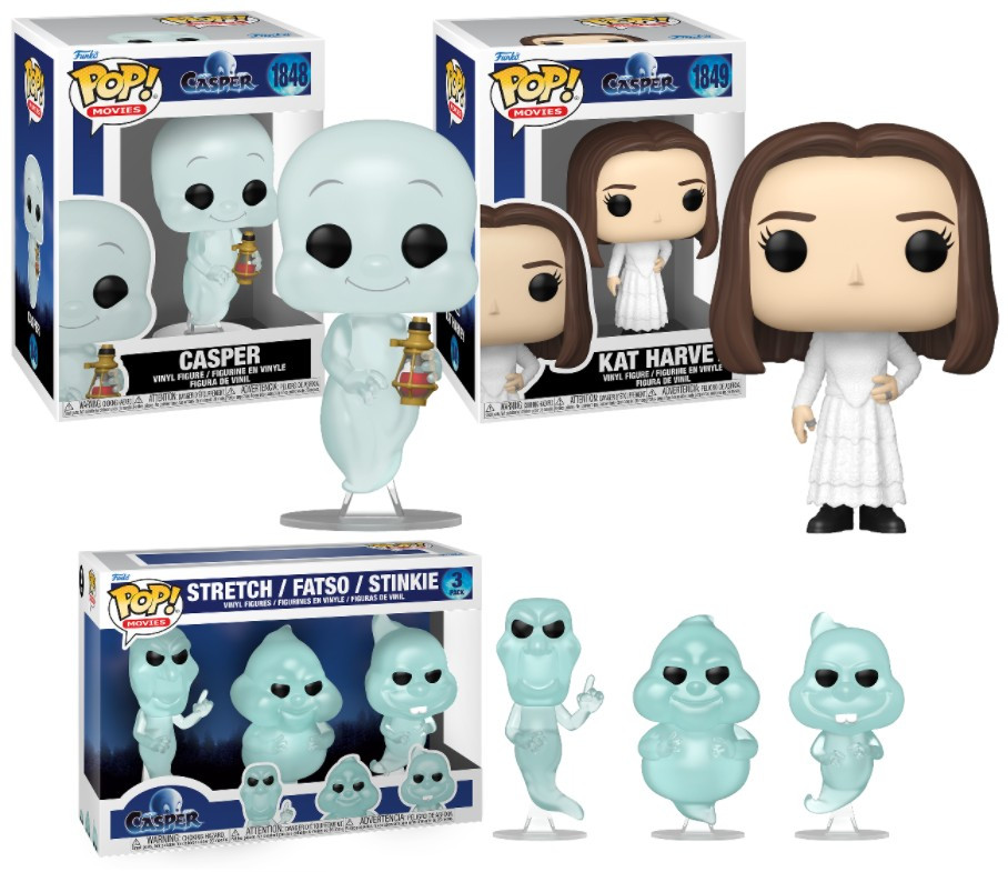 Casper 30th Anniversary Funko Pop Set (3) - CLARKtoys