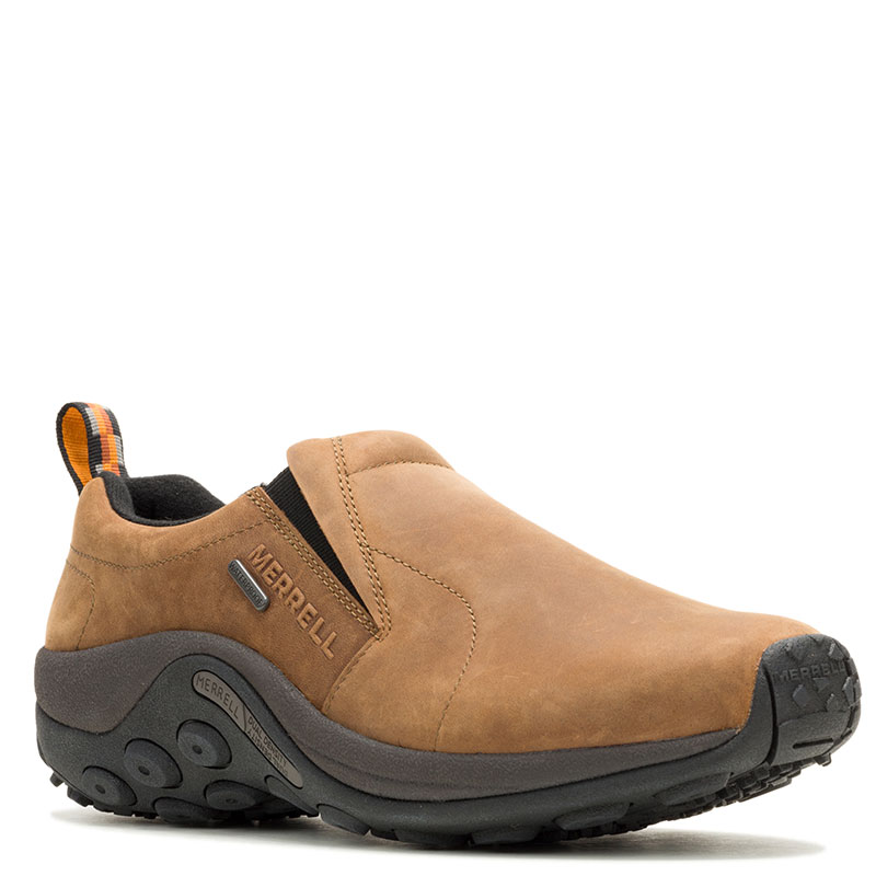 Merrell J52927 JUNGLE MOC NUBUC Waterproof Slip-On Shoes Brown