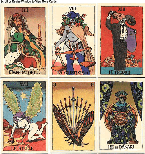 Tarocco delle Collezioni - The Tarot Garden