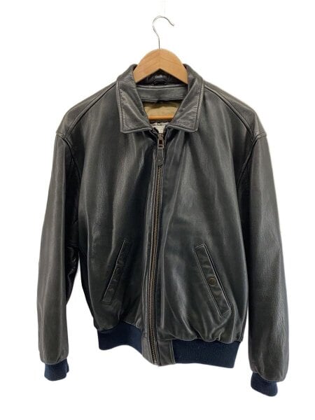 chevignon(シェビニオン) / レザージャケット・ブルゾン/M/牛革/BLK