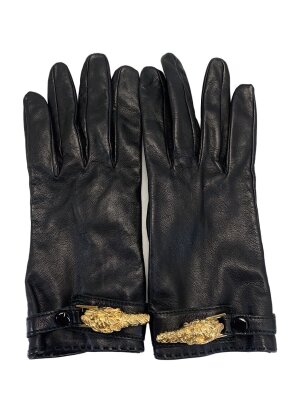 ERNEST W.BAKER / レザーグローブ/手袋/レザー/BLK/メンズ ERNEST W