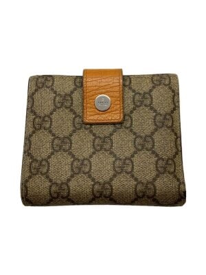 GUCCI / 2つ折り財布_ホースビット1955_GGスプリーム/--/レディース