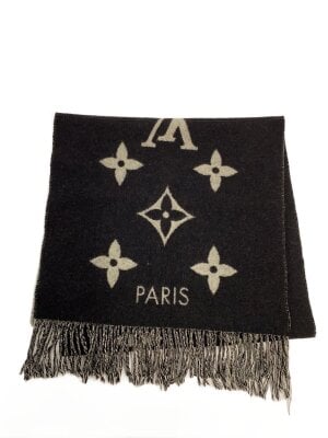 LOUIS VUITTON / マフラー/カシミア/ベージュ/M71293/エシャルプ