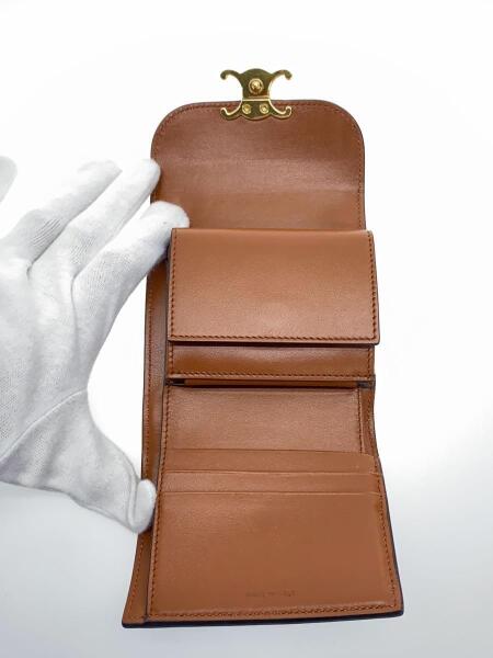 CELINE(セリーヌ) / スモールウォレット/トリオンフ/テキスタイル