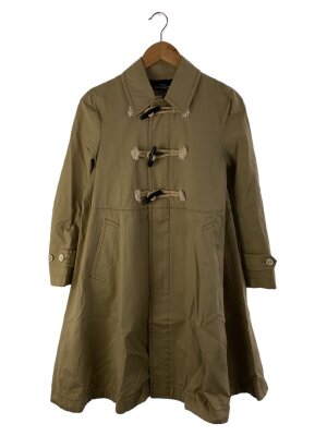 トリココムデギャルソン チェスターコート サイズM 花柄 総柄 ブラック