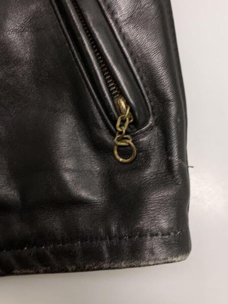 Schott(ショット) / シングルライダースジャケット/34/レザー/BLK