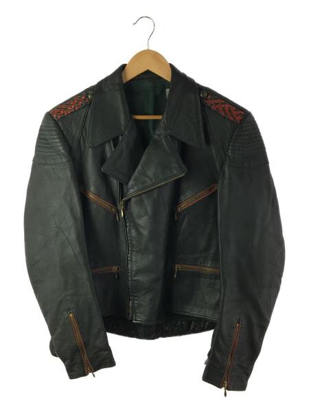 40's コの字ジップ ドイツ製 モーターサイクルジャケット レザー